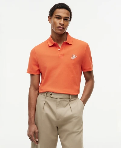 Tommy Hilfiger Men's Short-Sleeve Script Logo Polo Shirt