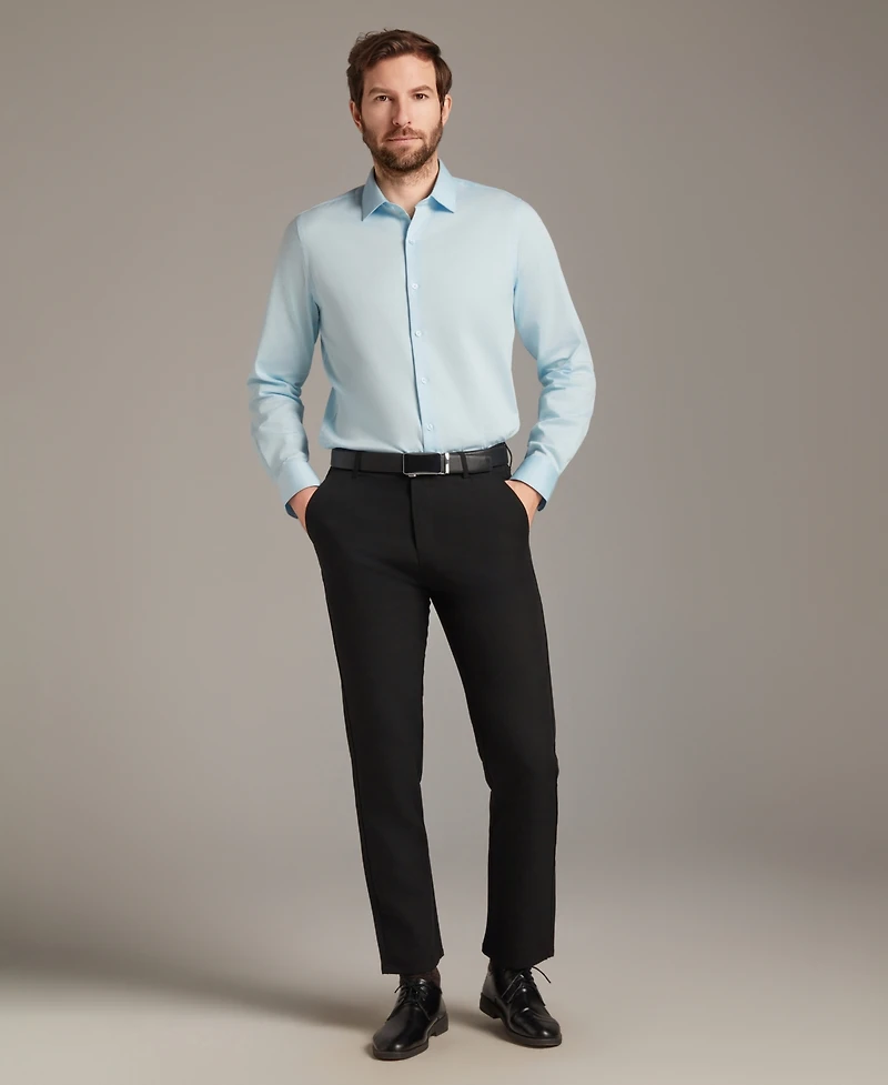 Bar Iii Men's Diamond Dobby Slim Fit Dress Shirt, Macy's Exclusive