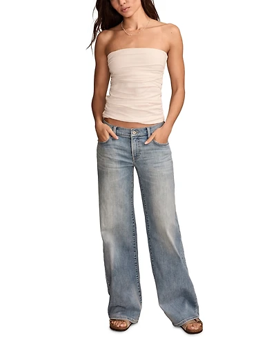 Lucky Brand Women's Mid-Rise Sweet Wide-Leg Jeans