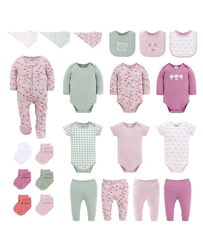 The Peanutshell Baby Girls 23-Piece Clothing Set
