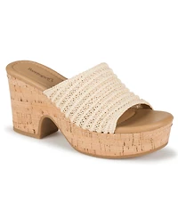 Baretraps Women's Teah Slip-On Wedge Sandals