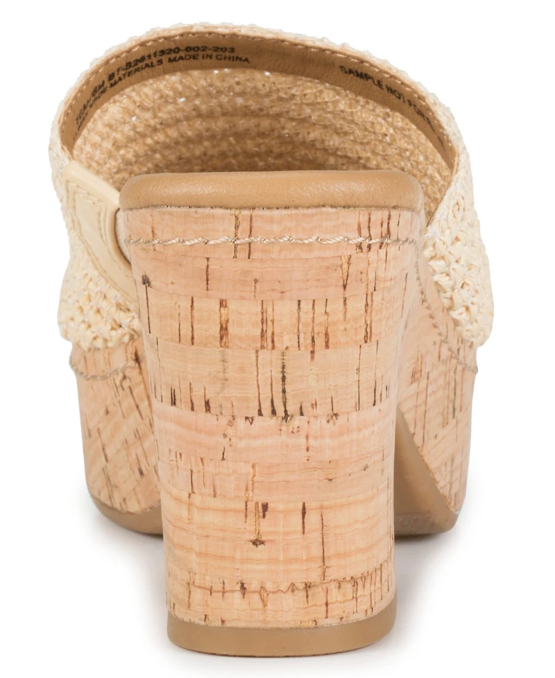 Baretraps Women's Teah Slip-On Wedge Sandals
