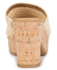 Baretraps Women's Teah Slip-On Wedge Sandals