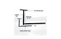 StoreYour Hi-Port 2 | Ladder Adjustable Ceiling Storage Rack | | Holds lbs