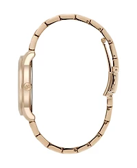 Olivia Burton Women's Colourwave Rose Gold Tone Stainless Steel Bracelet Watch, 36mm