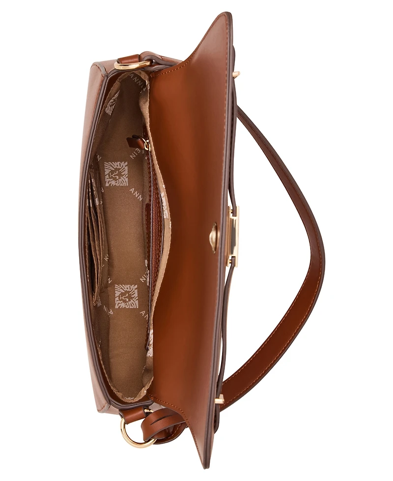 Anne Klein Small Belted Convertible Shoulder Bag
