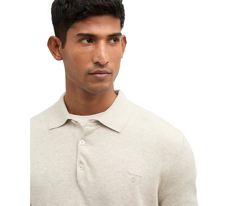 Barbour Men's Long-Sleeve Polo Shirt