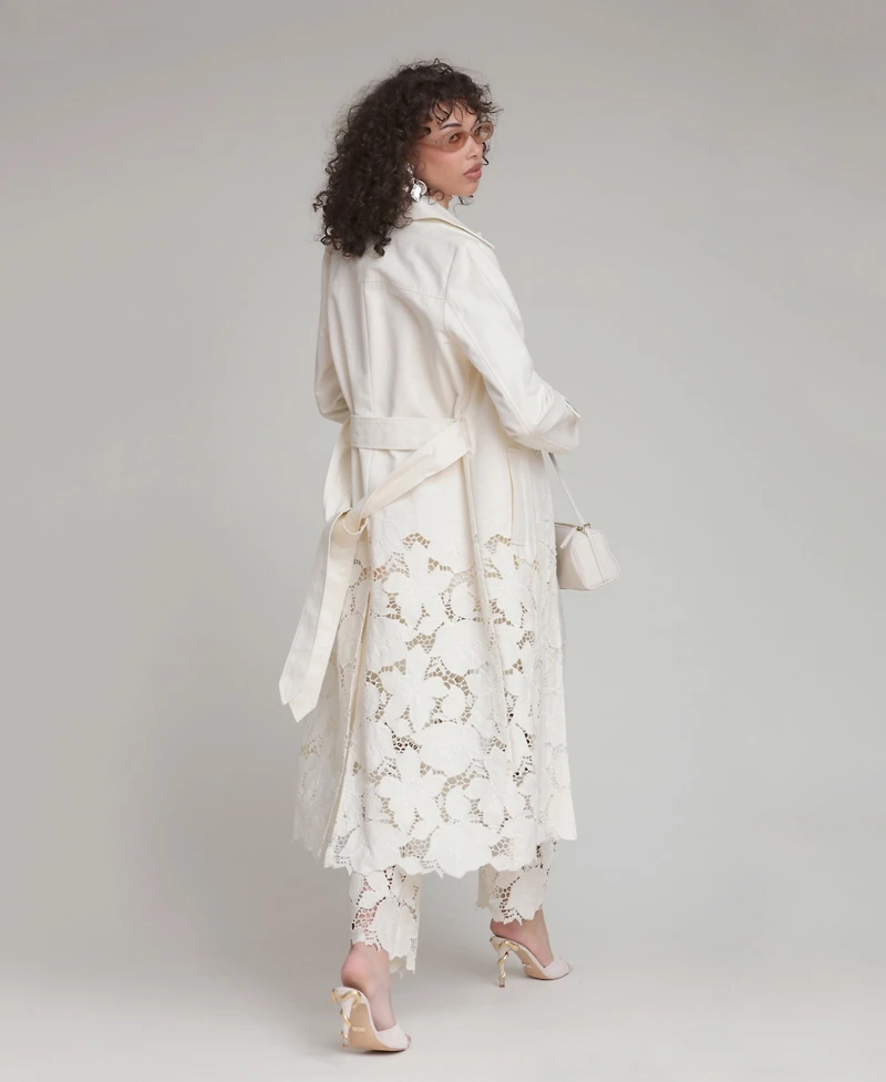 Avec Les Filles Women's Spread Collar Jacket