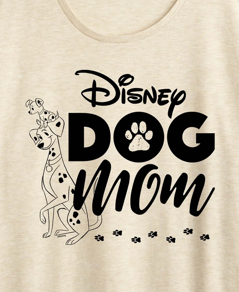 Hybrid Apparel Plus Disney Dog Mom Short-Sleeve Graphic T-Shirt