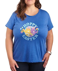 Hybrid Apparel Plus Care Bears Hoppy Easter Short-Sleeve Graphic T-Shirt