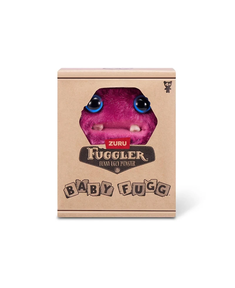 Fuggler Zuru Baby Fug Sir Belch Funny Ugly Monster Plush Toy 3.5 Inch