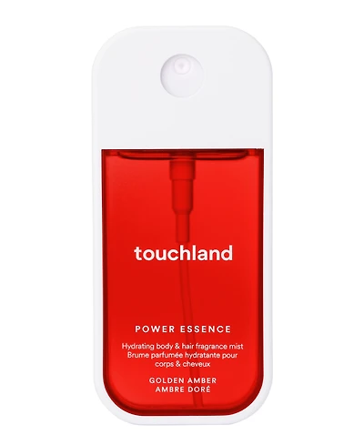 Touchland Power Essence Golden Amber Body and Hair Fragrance Mist, 2 oz.