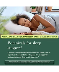 Gaia Herbs SleepThru - Natural Sleep Support Supplement with Organic Ashwagandha Root, Organic Magnolia Bark, Passionflower