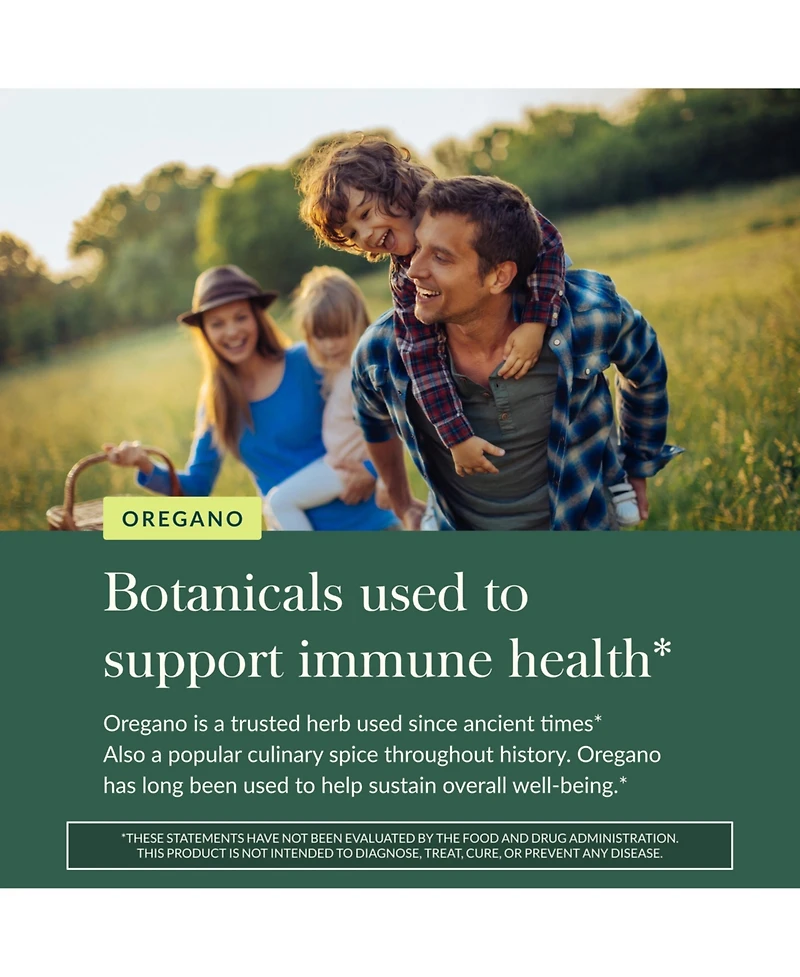 Gaia Herbs Oil of Oregano - Immune and Antioxidant Support Supplement to Help Sustain Overall Well-Being - With Oregano Oil, Carvacrol, and Thymol