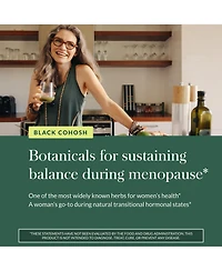 Gaia Herbs Black Cohosh - Menopause Support Supplement to Help Maintain Hormone Balance and Health for Women - With Organic Black Cohosh
