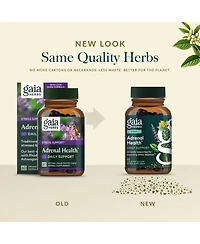 Gaia Herbs Adrenal Health Daily Support - With Ashwagandha