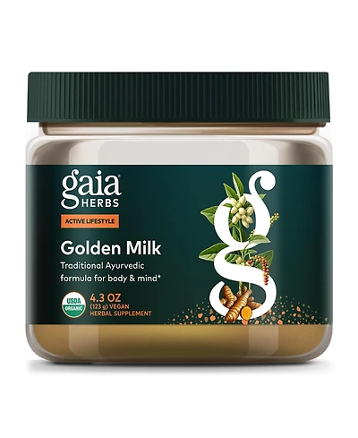 Gaia Herbs Golden Milk Supplement Powder
