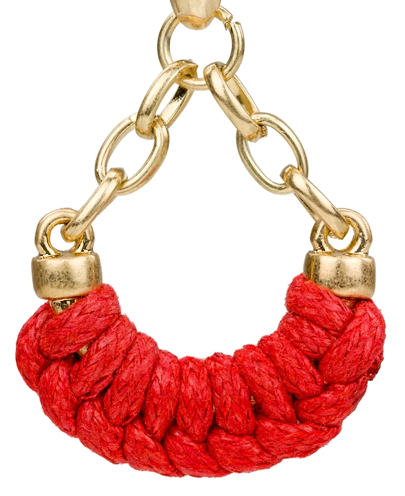 Patrica Nash Gold-Tone Plated Chain Drop Earrings