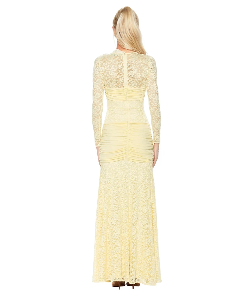 Alexia Admor Women's Nova Long Sleeve Ruched Dress