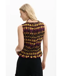 Desigual Women's Printed sleeveless blouse
