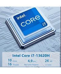 Lenovo ThinkCentre Small Form Factor Business Desktop, Intel Core i7-13620H, 64GB DDR5, 2TB Ssd, Wired Kb & Mouse, Windows 11 Pro