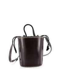 Pre-Owned Chloe Mini Louela Bucket Bag Leather