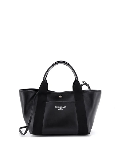 Pre-Owned Balenciaga Small Biarritz Tote Bag Leather