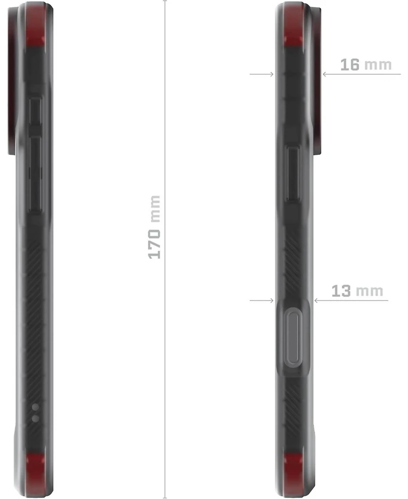 Ghostek iPhone 17 Pro Max Covert Case, MagSafe Compatible, Non Slip Grip Protection