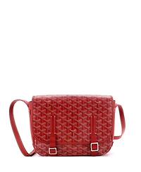 Pre-Owned Goyard Mm Belvedere Messenger Bag Coated Canvas