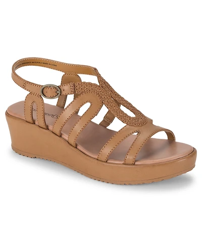 Baretraps Women's Wilma Open Toe Wedge Sandals