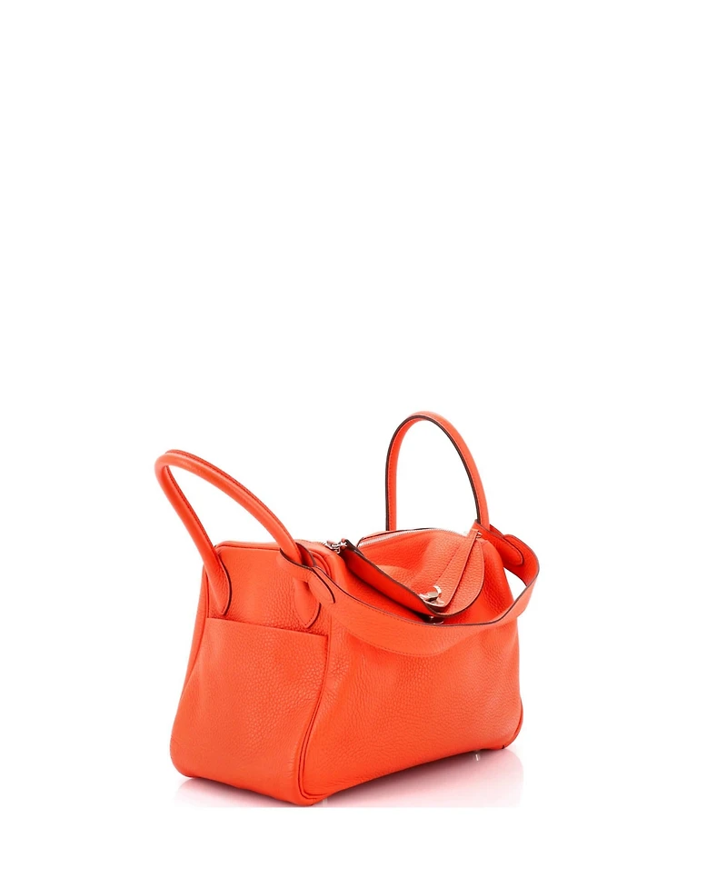 Pre-Owned HERMES 30 Lindy Bag Clemence