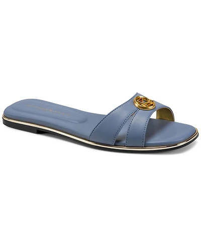 Donna Karan New York Women's Halo Slip-On Flat Sandals