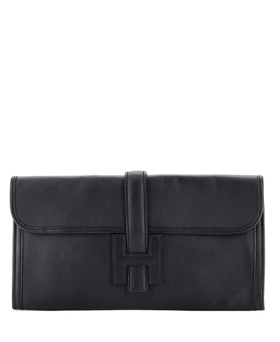 Pre-Owned HERMES 29 Jige Elan Clutch Swift