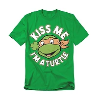 Teenage Mutant Ninja Turtles Big & Tall St. Patrick's Day Kiss Me T-Shirt