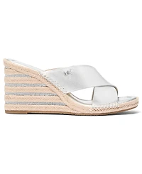 Michael Kors Women's Kenzie Slip- On Wedge Sandals