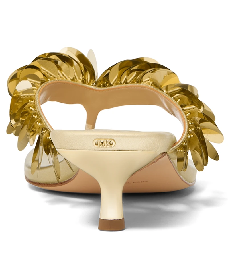 Michael Kors Women's Loretta Slip-On Dress Sandals