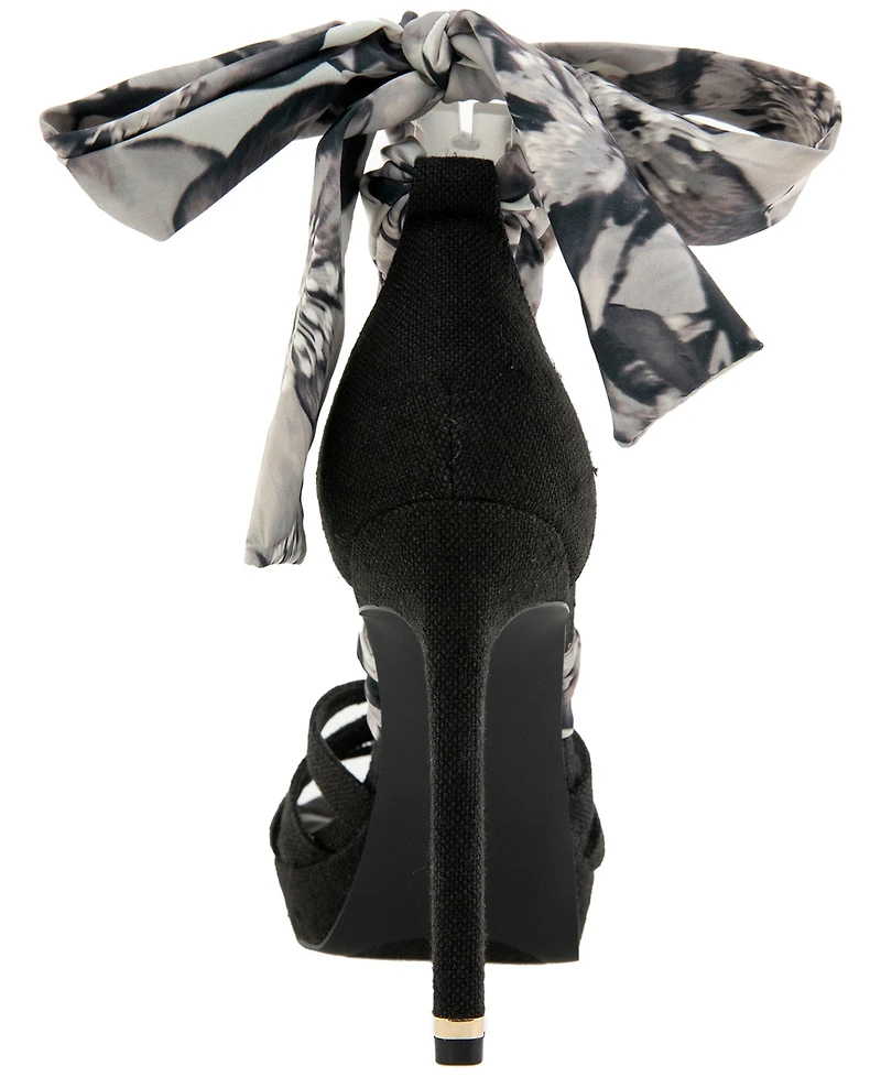 Kenneth Cole New York Women's Nikkii Ankle Wrap Platform Sandals