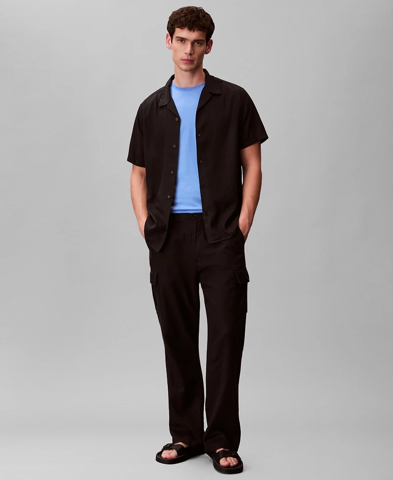 Calvin Klein Men's Short Sleeve Supima Cotton Interlock T-Shirt