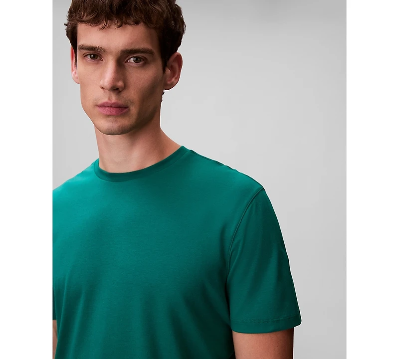 Calvin Klein Men's Short Sleeve Supima Cotton Interlock T-Shirt