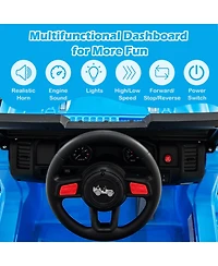 Mecale 12V Kids Ride-on Jeep Car with 2.4 G Remote Control