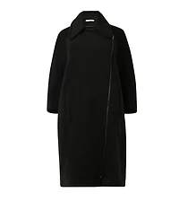 Leem Women's Boxy Biker Coat