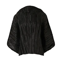 Leem Women's Plisse Batwing Top