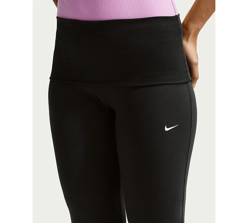 Nike Women's Sportswear Chill Knit Mid-Rise Tight Ribbed Pants