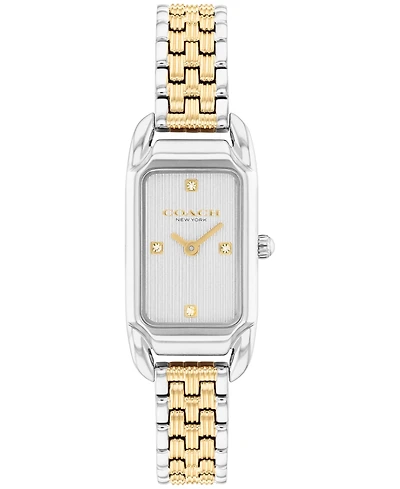 Coach Women's Cadie Two Tone Stainless Steel Bracelet Watch, 17.5mm