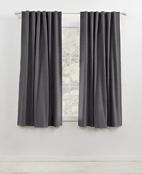 Lauren Ralph Lauren Velvety Room Darkening Back Tab Rod Pocket Curtain Panel
