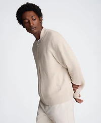 Kenneth Cole Men's Slim-Fit Bomber Sweater