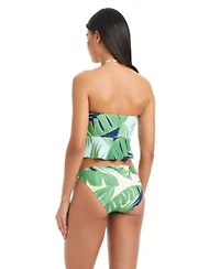 Sanctuary Womens Summer Breeze Convertible Ruffle Tankini Top Summer Breeze Moderate Coverage Swim Bottoms