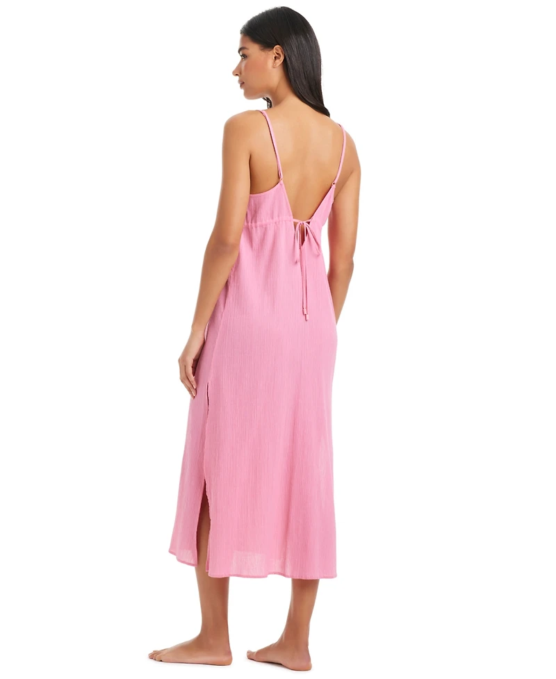 Sanctuary Women's Coastal Covers V-Neck Cover-Up Dress