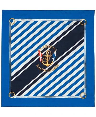 Lauren Ralph Nautical Small Square Scraf