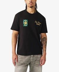 True Religion Men's Short-Sleeve Orchard Stamps T-Shirt